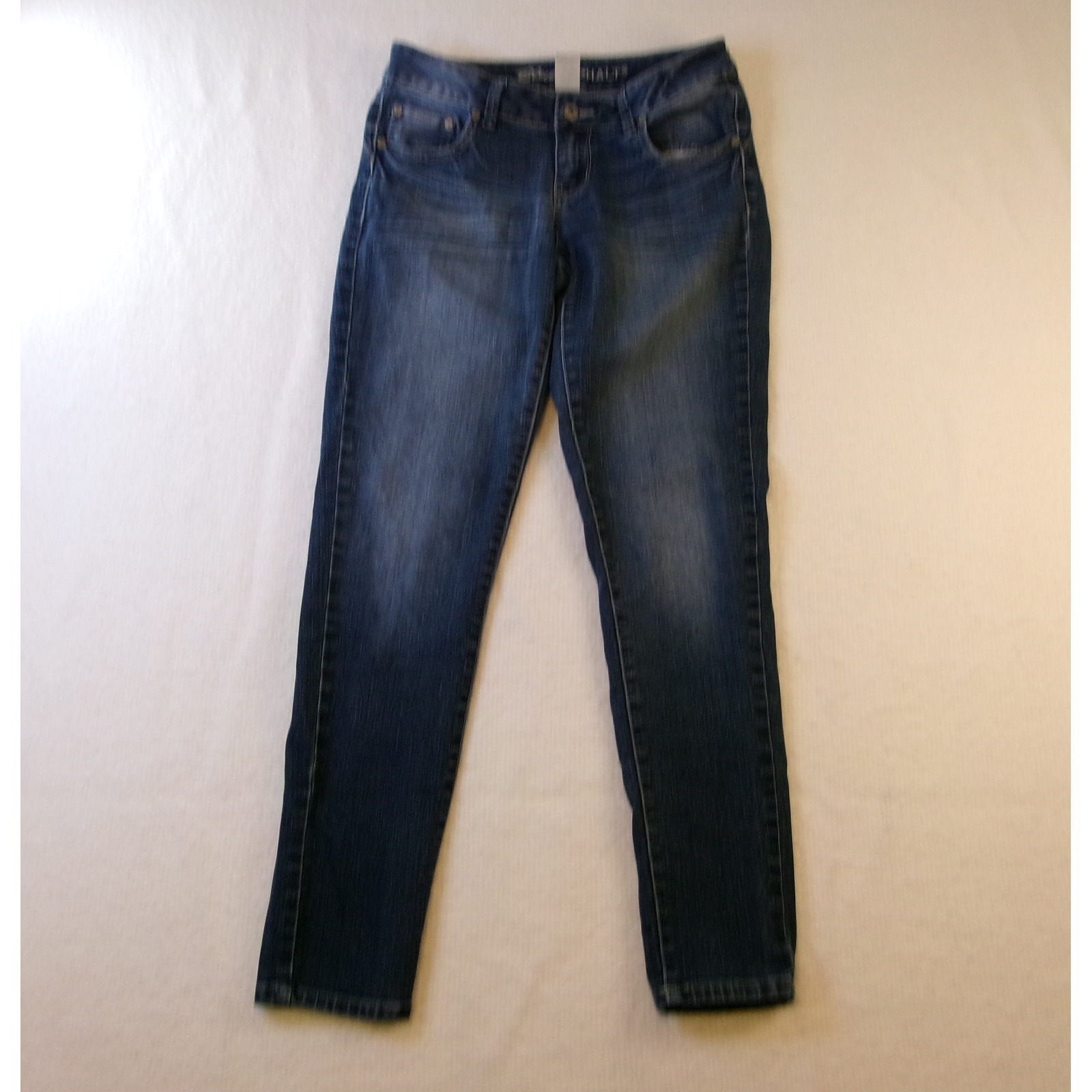 Blue Asphalt Womens Skinny Jeans Size 9 Short Medium Wash Denim S635
